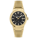 Buy Shop Salvatore Ferragamo F-80 Classic Black Dial Gold Steel Strap Watch for Men - SFHY00821 USA Online