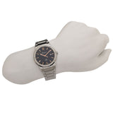 Buy Shop Salvatore Ferragamo F-80 Classic Black Dial Silver Steel Strap Watch for Men - SFDT02423 USA Online