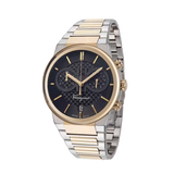 Buy Shop Salvatore Ferragamo F-80 Classic Black Dial Two Tone Steel Strap Watch for Men - SFME00921 USA Online