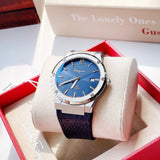 Buy Shop Salvatore Ferragamo F-80 Classic Blue Dial Blue Leather Strap Watch for Men - SFDT00719 USA Online