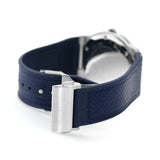 Buy Shop Salvatore Ferragamo F-80 Classic Blue Dial Blue Leather Strap Watch for Men - SFDT00719 USA Online