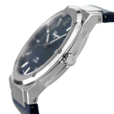 Buy Shop Salvatore Ferragamo F-80 Classic Blue Dial Blue Leather Strap Watch for Men - SFDT00719 USA Online
