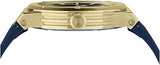 Buy Shop Salvatore Ferragamo F-80 Classic Blue Dial Blue Rubber Strap Watch for Men - SFHY02822 USA Online