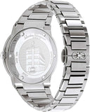 Buy Shop Salvatore Ferragamo F-80 Classic Blue Dial Silver Steel Strap Watch for Men - SFDT01320 USA Online