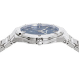 Buy Shop Salvatore Ferragamo F-80 Classic Blue Dial Silver Steel Strap Watch for Men - SFDT01320 USA Online