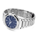 Buy Shop Salvatore Ferragamo F-80 Classic Blue Dial Silver Steel Strap Watch for Men - SFDT01320 USA Online