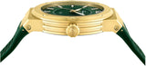 Buy Shop Salvatore Ferragamo F-80 Classic Green Dial Green Rubber Strap Watch for Men - SFHY02022 USA Online