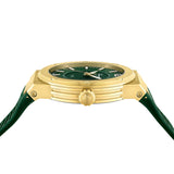 Buy Shop Salvatore Ferragamo F-80 Classic Green Dial Green Rubber Strap Watch for Men - SFHY02022 USA Online