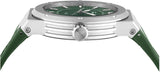 Buy Shop Salvatore Ferragamo F-80 Classic Green Dial Green Rubber Strap Watch for Men - SFHY02722 USA Online