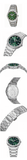 Buy Shop Salvatore Ferragamo F-80 Classic Green Dial Silver Steel Strap Watch for Men - SFDT02123 USA Online