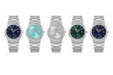 Buy Shop Salvatore Ferragamo F-80 Classic Green Dial Silver Steel Strap Watch for Men - SFDT02123 USA Online