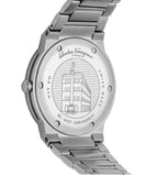 Buy Shop Salvatore Ferragamo F-80 Classic Green Dial Silver Steel Strap Watch for Men - SFDT02123 USA Online