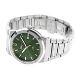 Buy Shop Salvatore Ferragamo F-80 Classic Green Dial Silver Steel Strap Watch for Men - SFDT02123 USA Online