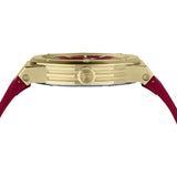 Buy Shop Salvatore Ferragamo F-80 Classic Red Dial Red Rubber Strap Watch for Men - SFHY02422 USA Online