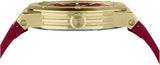 Buy Shop Salvatore Ferragamo F-80 Classic Red Dial Red Rubber Strap Watch for Men - SFHY02422 USA Online