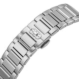 Buy Shop Salvatore Ferragamo F-80 Classic Silver Dial Silver Steel Strap Watch for Men - SFDT02223 USA Online
