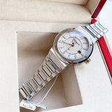 Buy Shop Salvatore Ferragamo F-80 Classic Silver Dial Silver Steel Strap Watch for Men - SFHY02922 USA Online
