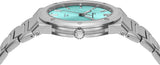 Buy Shop Salvatore Ferragamo F-80 Classic Tiffany Blue Dial Silver Steel Strap Watch for Men - SFDT02323 USA Online