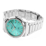 Buy Shop Salvatore Ferragamo F-80 Classic Tiffany Blue Dial Silver Steel Strap Watch for Men - SFDT02323 USA Online