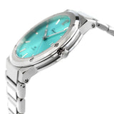 Buy Shop Salvatore Ferragamo F-80 Classic Tiffany Blue Dial Silver Steel Strap Watch for Men - SFDT02323 USA Online