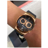 Buy Shop Salvatore Ferragamo Sapphire Chrono Black Dial Black Rubber Strap Watch for Men - SFME00721 USA Online