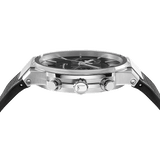 Buy Shop Salvatore Ferragamo Sapphire Chrono Black Dial Black Silicone Strap Watch for Men - SFME00121 USA Online