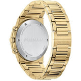 Buy Shop Salvatore Ferragamo Sapphire Chrono Black Dial Gold Steel Strap Watch for Men - SFME01323 USA Online