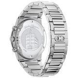 Buy Shop Salvatore Ferragamo Sapphire Chrono Black Dial Silver Steel Strap Watch for Men - SFME00321 USA Online