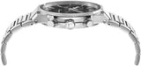 Buy Shop Salvatore Ferragamo Sapphire Chrono Black Dial Silver Steel Strap Watch for Men - SFME00321 USA Online