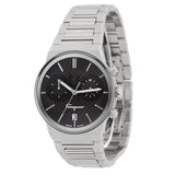 Buy Shop Salvatore Ferragamo Sapphire Chrono Black Dial Silver Steel Strap Watch for Men - SFME00321 USA Online