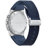 Buy Shop Salvatore Ferragamo Sapphire Chrono Blue Dial Blue Rubber Strap Watch for Men - SFME00923 USA Online
