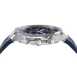 Buy Shop Salvatore Ferragamo Sapphire Chrono Blue Dial Blue Rubber Strap Watch for Men - SFME00923 USA Online