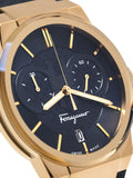 Buy Shop Salvatore Ferragamo Sapphire Chrono Blue Dial Blue Silicone Strap Watch for Men - SFME00221 USA Online