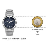 Buy Shop Salvatore Ferragamo Sapphire Chrono Blue Dial Silver Steel Strap Watch for Men - SFME01123 USA Online