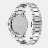 Buy Shop Salvatore Ferragamo Sapphire Chrono Blue Dial Silver Steel Strap Watch for Men - SFME01123 USA Online