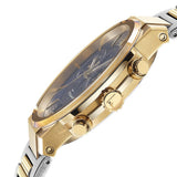 Buy Shop Salvatore Ferragamo Sapphire Chrono Blue Dial Two Tone Steel Strap Watch for Men - SFME00521 USA Online