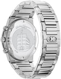 Buy Shop Salvatore Ferragamo Sapphire Chrono Green Dial Silver Steel Strap Watch for Men - SFME00421 USA Online