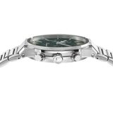 Buy Shop Salvatore Ferragamo Sapphire Chrono Green Dial Silver Steel Strap Watch for Men - SFME00421 USA Online