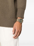 Buy Shop Salvatore Ferragamo Sapphire Chrono Green Dial Two Tone Steel Strap Watch for Men - SFME01223 USA Online