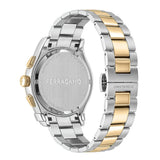 Buy Shop Salvatore Ferragamo Sapphire Chrono Green Dial Two Tone Steel Strap Watch for Men - SFME01223 USA Online