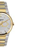 Buy Shop Salvatore Ferragamo Sapphire Silver Dial Two Tone Steel Strap Watch for Men - SFHP00520 USA Online