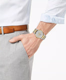 Buy Shop Salvatore Ferragamo Sapphire Silver Dial Two Tone Steel Strap Watch for Men - SFHP00520 USA Online