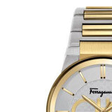 Buy Shop Salvatore Ferragamo Sapphire Silver Dial Two Tone Steel Strap Watch for Men - SFHP00520 USA Online