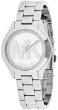 Buy Shop Michael Kors Mini Slim Runway Silver Dial Silver Steel Strap Watch for Women - MK3548 USA Online