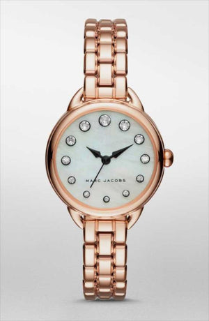 Buy Shop Marc Jacobs Betty Mother of Pearl White Dial Rose Gold Steel Strap Watch for Women - MJ3511 USA Online
