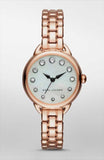 Buy Shop Marc Jacobs Betty Mother of Pearl White Dial Rose Gold Steel Strap Watch for Women - MJ3511 USA Online