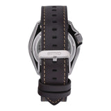 Buy Shop Seiko 5 Sports SKX GMT Automatic Mocha Black Dial Brown Leather Strap Watch For Men - SSK036K1 USA Online