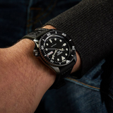 Buy Shop Seiko 5 Sport Automatic Black Dial Black Silicone Strap Watch For Men - SRPD65K3 USA Online