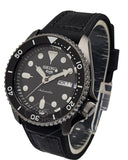 Buy Shop Seiko 5 Sport Automatic Black Dial Black Silicone Strap Watch For Men - SRPD65K3 USA Online