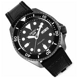 Buy Shop Seiko 5 Sport Automatic Black Dial Black Silicone Strap Watch For Men - SRPD65K3 USA Online
